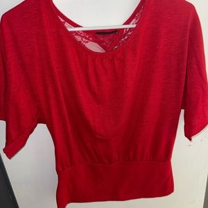 Red short sleeve